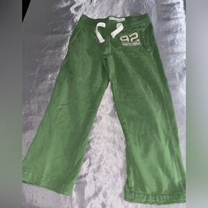 Abercrombie New York-green sweatpants, size XL